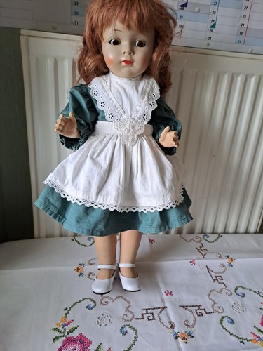 Puppe 50er jahre sauber - puppe,