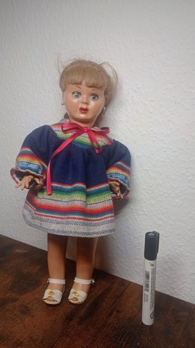 Alte hartplastik puppe 50er - alte,