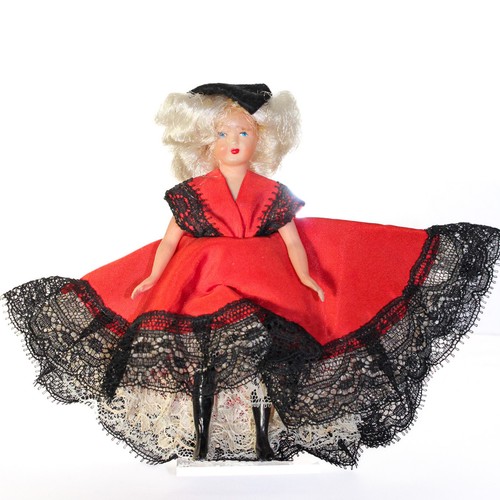 50er jahre vintage puppe - 50er,