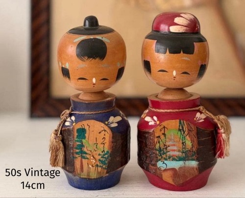Japanische kokeshi holzpuppe - japanische,