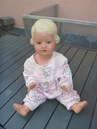 Antike petitcollin puppe - antike,