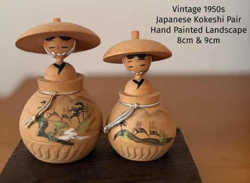 Japanische kokeshi holzpuppe - japanische,
