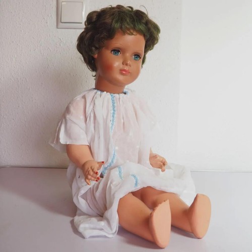 Juma vintage puppe 60cm p - puppe, d.b.p