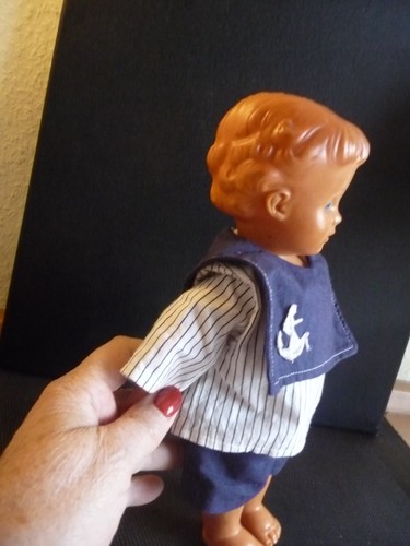 Jungenpuppe aus gummi vintage - gummi,,