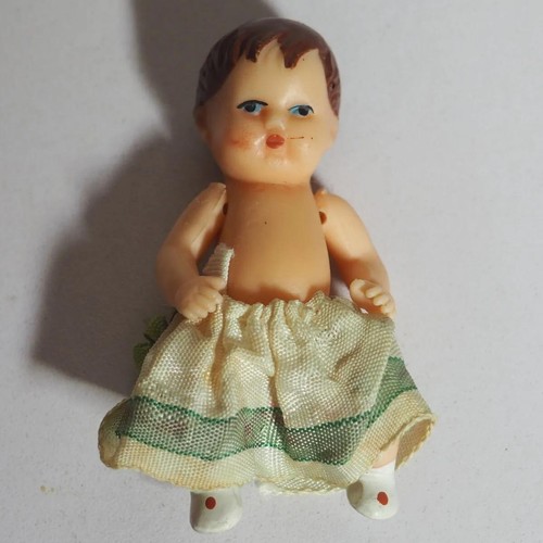 Vintage miniatur puppe cm - vintage,