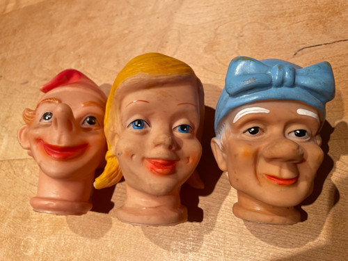 Kasperpuppen köpfe 50er - 3,