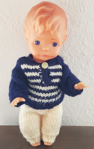 Vintage kleine ddr puppe 50er - vintage,