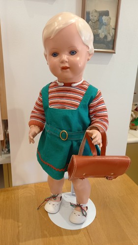 Alte puppe christel - "christel", von