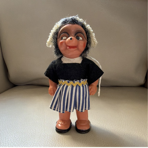 Vintage igel puppe - puppe, 50er